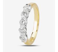 1888 Collection 18ct Gold 1.00ct Five-Stone Diamond Ring HET1001(1.00CT PLUS)- H/SI2/1.02ct