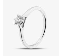 1888 Collection 9ct White Gold 0.33ct Brilliant Cut Diamond Solitaire Ring RPP11-9W-0.33-H-SI2