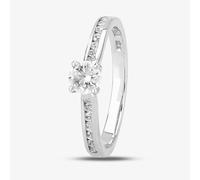 1888 Collection Platinum 0.40ct Diamond-Set Solitaire Ring RI-138(.40CT PLUS)- H/SI2/0.40ct