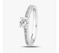 1888 Collection Platinum 0.50ct Diamond-Set Solitaire Ring RI-138(.50CT PLUS)- H/SI1/0.51ct