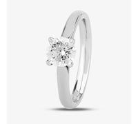 1888 Collection Platinum 0.90ct Brilliant-Cut Classic Diamond Ring RI-2016(.90CT PLUS) G/SI2/0.90ct
