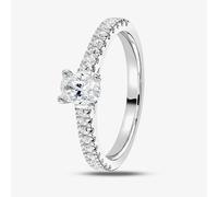 1888 Collection Platinum Oval Cut 0.40ct Diamond Solitaire Shoulder Set Ring RI-2250 - F/VS2/0.65ct