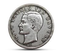 1896 Antique German Coin, German Empire Silver Coins, WWII Era Ancient Coin Collection, Germany Deutschmark Old Coins for Collectors, Historical Gift for Collector