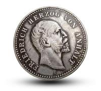 1896 Antique German Coin, German Empire Silver Coins, WWII Era Ancient Coin Collection, Germany Deutschmark Old Coins for Collectors, Historical Gift for Collector