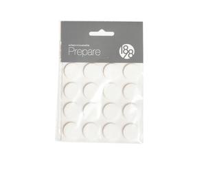 1898 Prepare furniture floor protectors White, self-adhesive felt, ø20 mm, 16 pcs