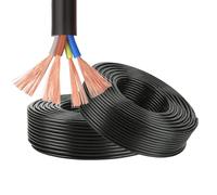 18AWG 4 Cores Flexible Electrical Wire, Pure Copper CE Certified Flame-Resistant Power Cable for Signal Lines, Internal Lines Of Equipment, Electrical Appliances(2.5mm²)