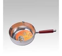 18Cm Compound Bottom Silver Stainless Steel Japanese Style Snow Pan Small Milk Boutique Easy to Use Cooking Pot Noodle Cooker Induction Cooker Available Pots
