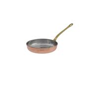 18cm Copper Brass Frying Pan Lightweight Skillet