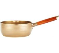 18Cm Golden Japanese Style Snow Pan Aluminum Alloy Non-Stick Pan Baby Food Supplement Instant Noodle Milk Soup Stainless Steel Snow Pan Universal Pots