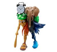 18cm Italian Brainrot Collectible Figures, Detachable Hybrid Creature Desktop Ornaments, Tralalero Tralala, Tung Tung Tung Sahur Shark, Monkey and More Meme Inspired Adult Collectible Figurines