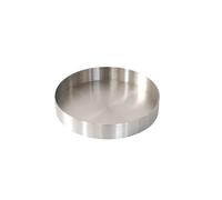 18CM Metal Tray;Sliver Round Tray Metal Decorative Storage Organizer Tray;Stainless Steel Organizer Plate