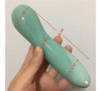 18cm Natural Quartz Crystal Massage Stick Rose Quartz Massage Stick Large Healing Crystal Stone Yoni Massage Stick As Gift For Women,18cm Dongling Jade