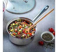 18cm Pyrex Master Stainless Steel Induction Saucepan & Lid