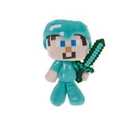 (18cm) Steve Minecraft Plush Toys 18cm7inch Minecraft Steve With Sword Toy Stuffed Kid