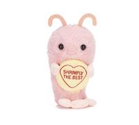 18cm Swizzels Love Hearts Sally the Shrimp “Shrimply the Best” Plush Soft Toy