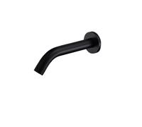 18CM Wall Mounted Sensor Basin Bathroom Faucet- v220V Voltage(Black)