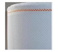 18CT 16CT 14CT 11CT 9CT Whites 75X75cm Embroidery/Cross Stitch Canvas Aida Cloth Fabric for Cross Stitch, Garment Craft(9CT)