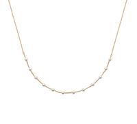 18ct Gold Vermeil Plated Essential Pearl Necklace Harfi Gold 18 inches