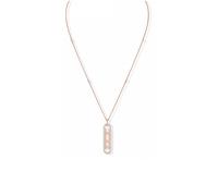 18ct Rose Gold Collier Move 10th 0.70cttw Diamond Necklace