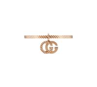 18ct Rose Gold GG Running Charm Ring - Ring Size L