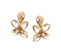 18ct Rose Gold Giardini Segreti Flower Stud Earrings
