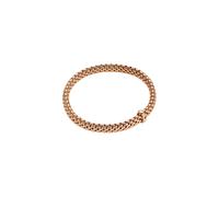 18ct Rose Gold Vendome Flex'it 0.01ct Black Diamond Bracelet - Size Large