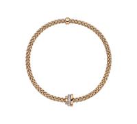 18ct Rose & White Gold Flex'it Prima 0.10cttw Diamond Bracelet