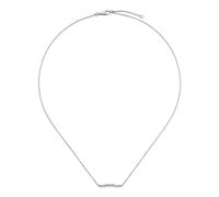 18ct White Gold 0.14cttw Diamond Gucci Link to Love Necklace