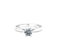 18ct White Gold 0.40ct Diamond Ring - Ring Size D