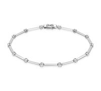 18ct White Gold 0.61ct Diamond Tennis Bracelet 00142831