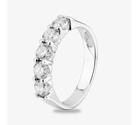 18ct White Gold 1.00ct Diamond Five Stone Ring THR5555-100 P