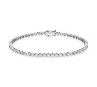 18ct White Gold 2.20ct Diamond Tennis Bracelet