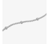 18ct White Gold 2.50ct Diamond Cluster Bracelet HSB1015(2.50CT)S