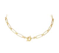 18ct Yellow Gold 18 Inch Paperlink Necklace