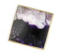 18ct Yellow Gold Blue John Hallmark Large Rhombus Ring - Gold FHM-341