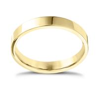 18ct Yellow Gold Extra Heavy Flat Court 2mm Ring