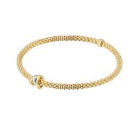 18ct Yellow Gold Flex'it Prima 0.10cttw Diamond Bracelet
