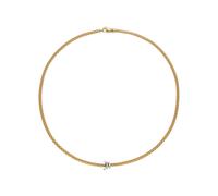 18ct Yellow Gold Flex'it Prima 0.10cttw Diamond Necklace