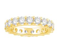 18ct Yellow Gold Full Eternity 3ct Diamond Ring
