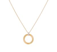 18ct Yellow Gold Masai Diamond Circle Pendant