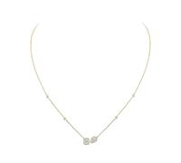 18ct Yellow Gold My Twin Toi & Moi 0.30ct Diamond Necklace