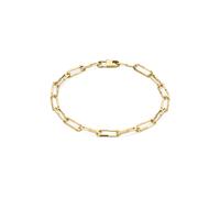 18ct Yellow Gold Paper Clip Gucci Link to Love Chain Bracelet