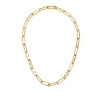18ct Yellow Gold Paper Clip Gucci Link to Love Thick Chain Necklace