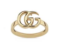 18ct Yellow Gold Running G Ring - Size O - Ring Size O
