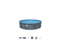 18ft x 52in Round Hydrium Steel Above Ground Pool Set