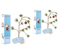 18IN Charlie Brown Tree W/Linus Blanket, 2PK