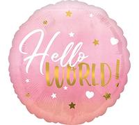 Amscan Foil Balloon 3972401 Sd-C Pink Baby Girl Multi-coloured