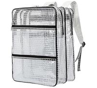18Inch Heavy Duty Anti-Static PVC Tool Backpack Industrial Design with Padded Straps for Electricians Reinforced PVC Tool Backpack for Projects