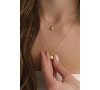 18k Gold Pearl Choker Necklace Elk & Bloom Gold One Size