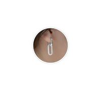 18K Gold Statement Earrings Chunky Gold Earrings for Women Paperclip Chain Link Earrings for Women Lightweight Hypoallergenic Gold Jewelry, Zinc, No Gemstone